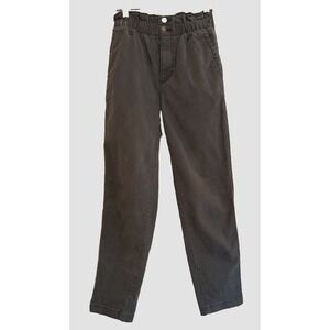 Size 00 Super-High Rise Tapered Elastic Waist  Jeans - Universal Thread‎ - Gray